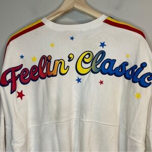Disney Spirit Jersey Feelin Classic 2XL Terry Cotton with Vintage Stripes